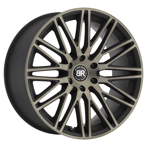 Black Rhino Zulu Matte Black W/ Machined Face - Part Number 2210ZUL306135F87 Black Rhino Zulu Matte Black W/ Machined Face Photo