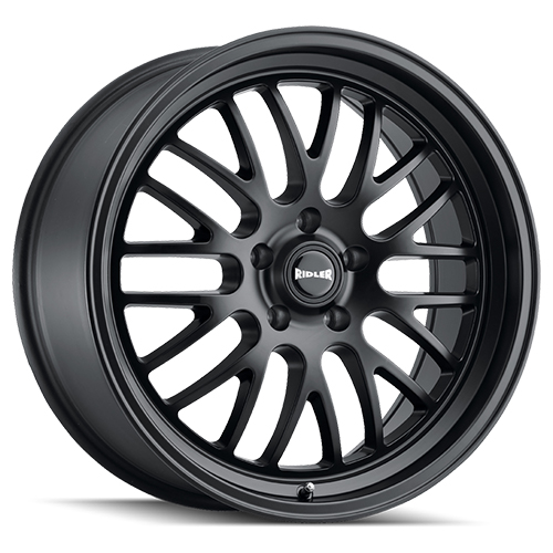 Ridler 607 Matte Black - Part Number 607-8865MB Ridler 607 Matte Black Photo