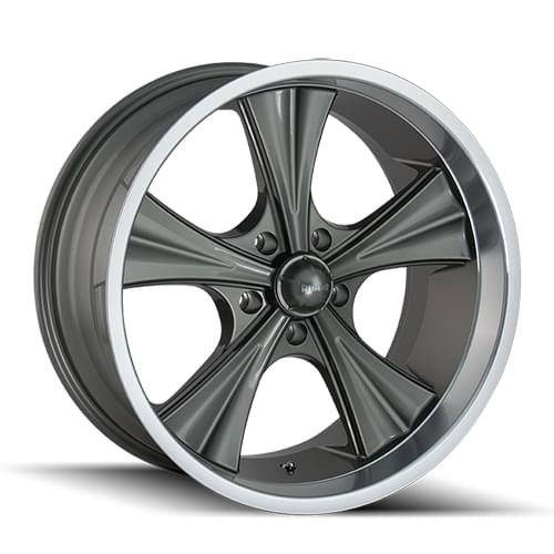 Ridler 651 Gray W/ Machined Lip - Part Number 651-8961G Ridler 651 Gray W/ Machined Lip Photo