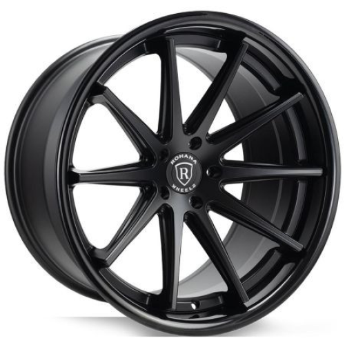 Rohana Rfc10 Matte Black W/ Gloss Black Lip