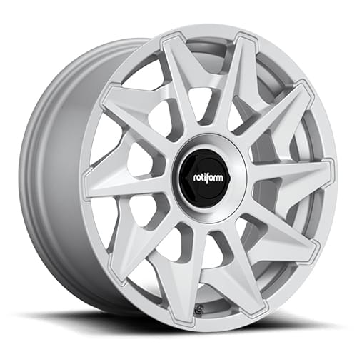 Rotiform CVT R124 Gloss Silver - Part Number R124198507+35 Rotiform CVT R124 Gloss Silver Photo