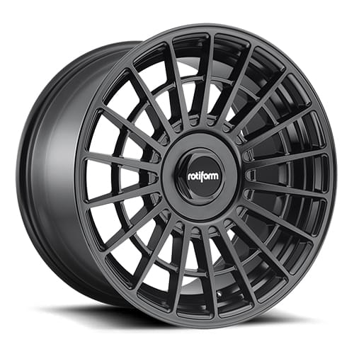 Rotiform Las-R R142 Matte Black - Part Number R1421885F3+45 Rotiform Las-R R142 Matte Black Photo