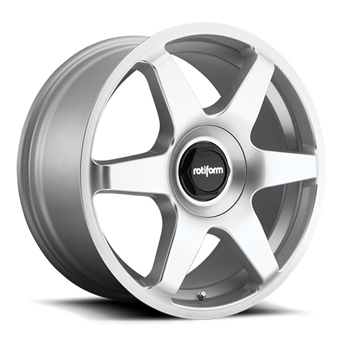 Rotiform Six R114 Gloss Silver - Part Number R114198514+45 Rotiform Six R114 Gloss Silver Photo