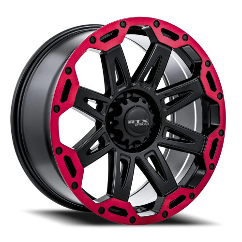 RTX Gobi Gloss Black With Red Lip