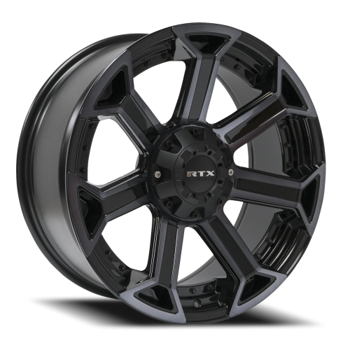RTX Peak (8 Spks.) Gloss Black Machined