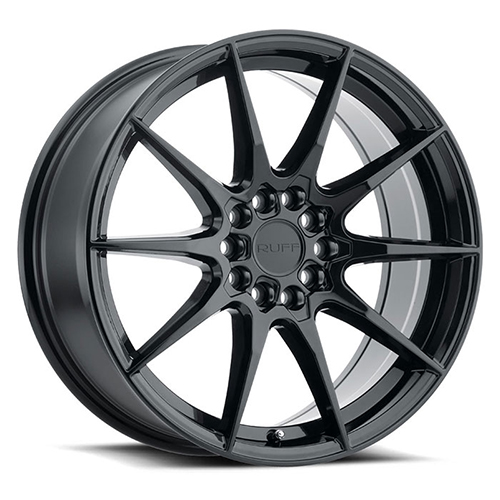 Ruff Racing Speedstar Gloss Black - Part Number 1775SPD385D04B72 Ruff Racing Speedstar Gloss Black Photo