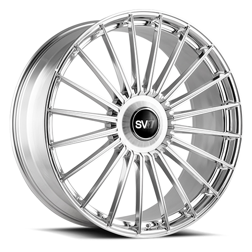 Savini SV.1 X1 Brushed W/ High Polished Accents - Part Number SV1X01-24090512H2557 Savini SV.1 X1 Brushed W/ High Polished Accents Photo