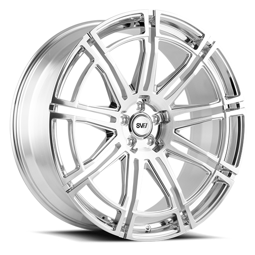 Savini SV.1 X3 Brushed W/ High Polished Accents - Part Number SV1X03-24100512H1571 Savini SV.1 X3 Brushed W/ High Polished Accents Photo