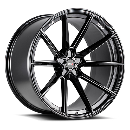 Savini SVF04 Gloss Black Milled - Part Number SVF04-21120000F3057-5x4.5-ET50 Savini SVF04 Gloss Black Milled Photo