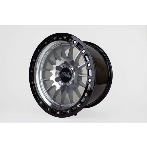 Scale 4x4 S04 Machined w/ Black Beadlock