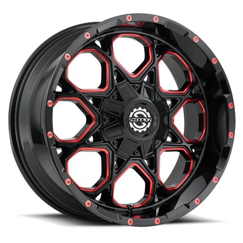 Scorpion SC-10 Red Milled - Part Number SC10-20091261351397+12RML Scorpion SC-10 Red Milled Photo