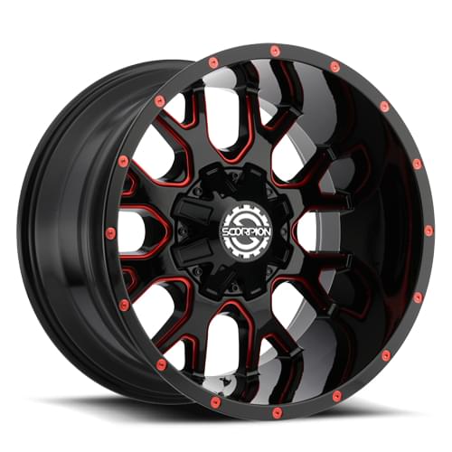 Scorpion SC-19 Red Milled - Part Number SC19-20101261351397-19RML Scorpion SC-19 Red Milled Photo