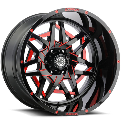 Scorpion SC-32 Red Milled - Part Number SC32-2214639-76RML Scorpion SC-32 Red Milled Photo