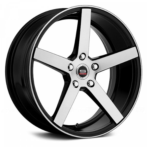 Spec-1 SP-36 Gloss Black Brushed - Part Number SP3618801638GBB Spec-1 SP-36 Gloss Black Brushed Photo