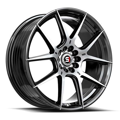 Spec-1 SP-71 Gloss Black Machined - Part Number SP-711783642BM Spec-1 SP-71 Gloss Black Machined Photo