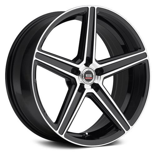 Spec-1 SP-8 Gloss Black Machined - Part Number SP8Y201054038GBM-DT5x120 Spec-1 SP-8 Gloss Black Machined Photo
