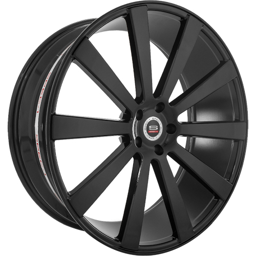 Spec-1 SPL-202 Gloss Black - Part Number SPL202221054042GB-DT-5X120 Spec-1 SPL-202 Gloss Black Photo
