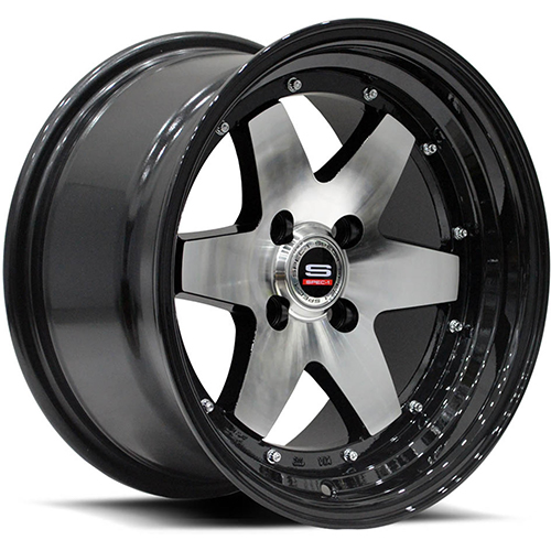 Spec-1 SPT-19 Gloss Black Machined - Part Number SPT9Y1580210GBM Spec-1 SPT-19 Gloss Black Machined Photo