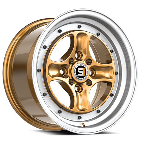 Spec-1 SPT-35 Gold With Machined Lip - Part Number SPT-35158925GML Spec-1 SPT-35 Gold With Machined Lip Photo