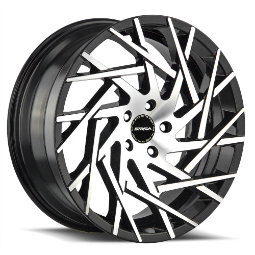 Strada Nido S64 Gloss Black Machined - Part Number S64052035GBM Strada Nido S64 Gloss Black Machined Photo