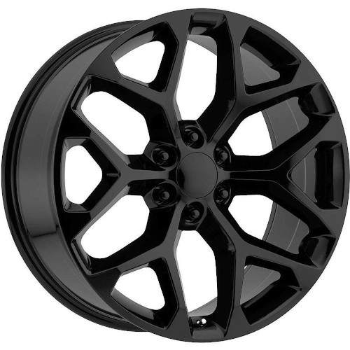 Strada OE Replica Snowflake R176 Flat Black - Part Number R176-463931SB Strada OE Replica Snowflake R176 Flat Black Photo