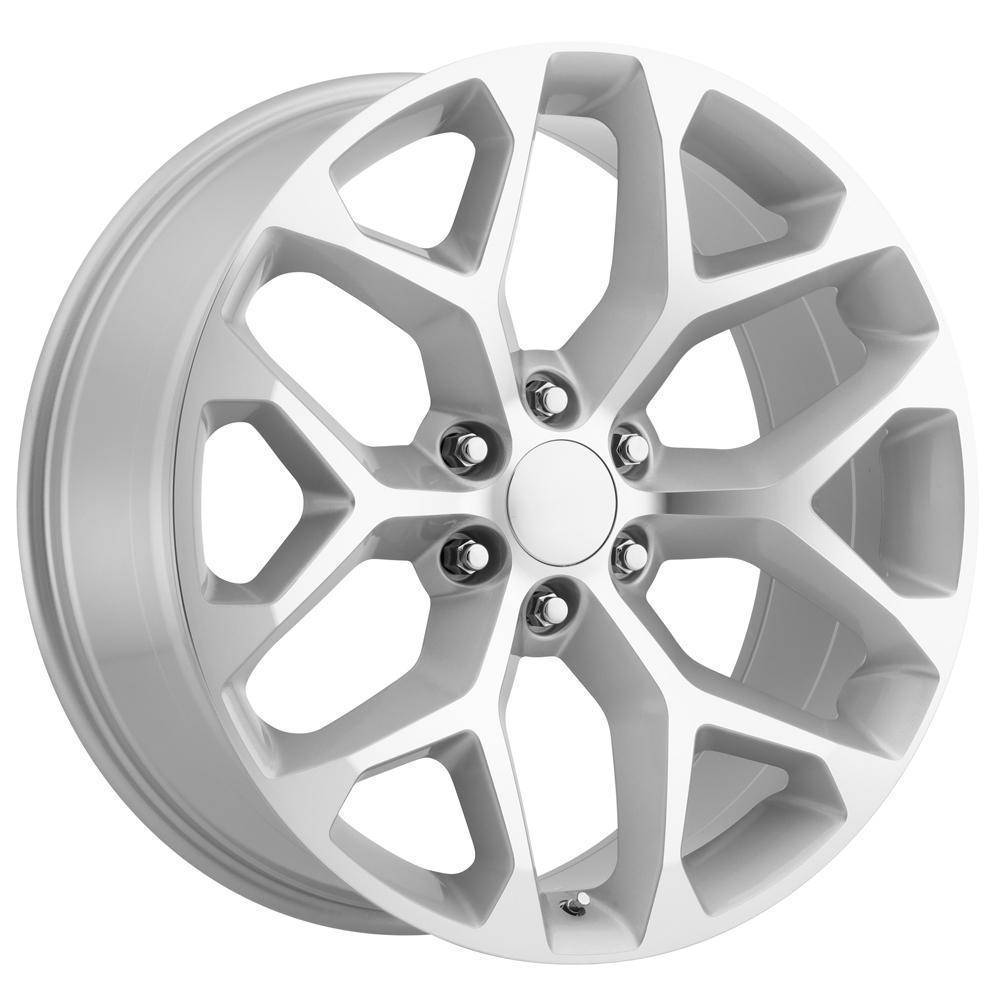 Strada OE Replica Snowflake R176 Silver Machined - Part Number R176-463931SM Strada OE Replica Snowflake R176 Silver Machined Photo