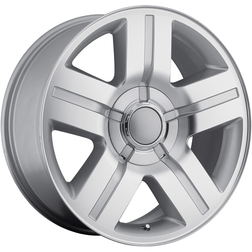 Strada OE Replica Texas Edition R147 Silver Machined - Part Number R147-052715SM Strada OE Replica Texas Edition R147 Silver Machined Photo