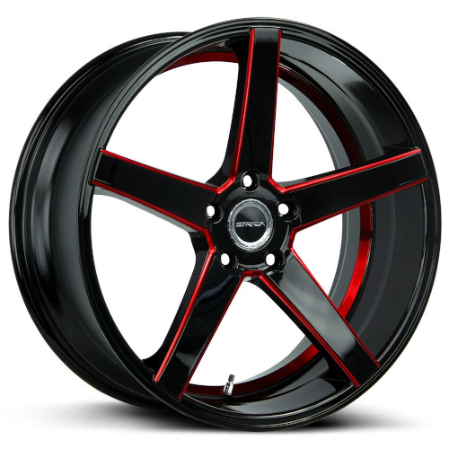 Strada Perfetto S35 Gloss Black Candy Red M - Part Number S35050035GBMLRS Strada Perfetto S35 Gloss Black Candy Red M Photo