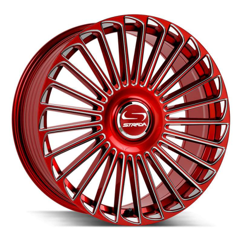 Strada Sf68 Martello Milled Candy Red