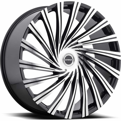 Strada Tornado S49 Gloss Black Machined Tip - Part Number S49250115GBM Strada Tornado S49 Gloss Black Machined Tip Photo