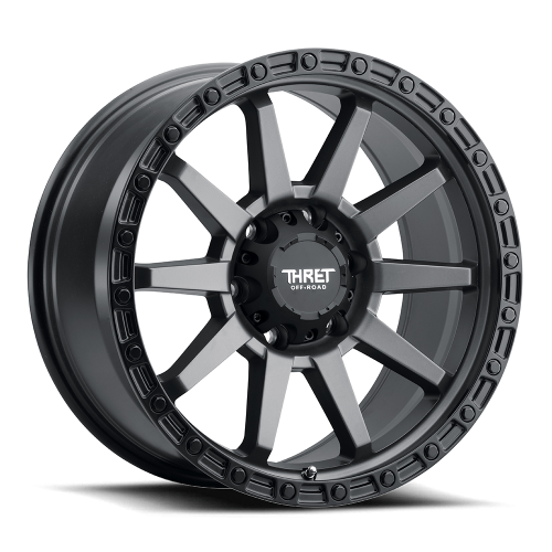 Thret Offroad Freeze 706 Sating Gray W/ Black Lip