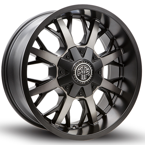 Thret Offroad Vulcan 801 Satin Black W/ Dark Tint - Part Number 801GH-2090JM18 Thret Offroad Vulcan 801 Satin Black W/ Dark Tint Photo