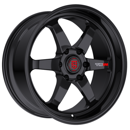 TIS Offroad 508Bb Satin Black w/ Gloss Black Ring
