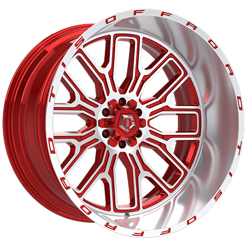 TIS Offroad 560MRL Gloss Red Machined - Part Number 560MRL-2120544 TIS Offroad 560MRL Gloss Red Machined Photo