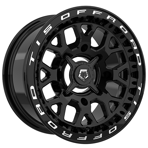 TIS Offroad UTV 558BML Gloss Black W/ Milled Accents - Part Number 558BML-47010+10 TIS Offroad UTV 558BML Gloss Black W/ Milled Accents Photo