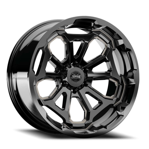 Torque Wheels Tw404C Overdrive Gloss Black Milled w/ Dark Tint