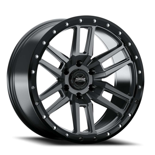 Torque Wheels Tw411c Pritchett Satin Anthracite W/ Satin Black Lip