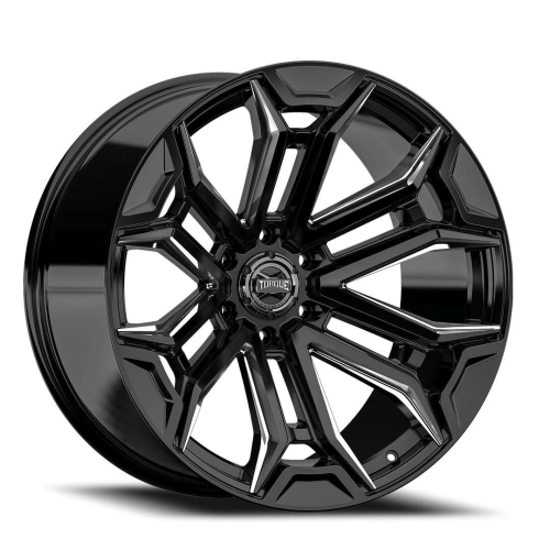 Torque Wheels Tw415C Maverick Gloss Black Milled