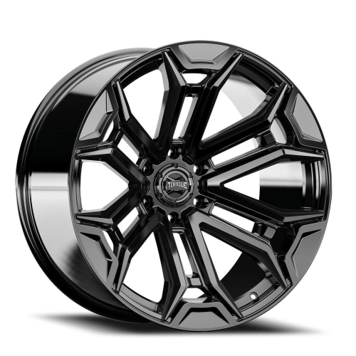 Torque Wheels Tw415C Maverick Gloss Black Milled w/ Dark Tint