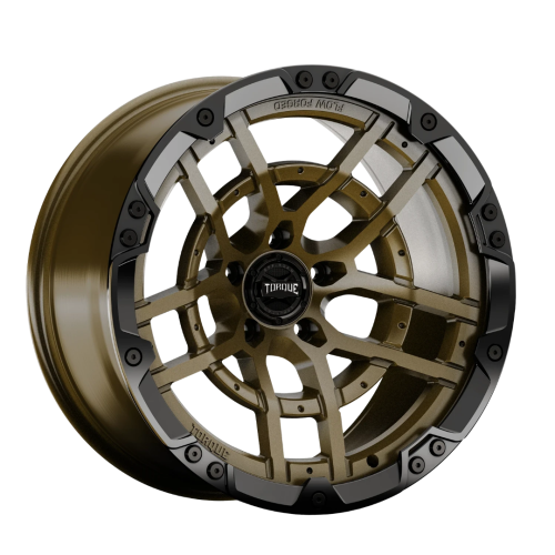 Torque Wheels Tw419r Cliffhanger Satin Bronze W/ Satin Black Lip