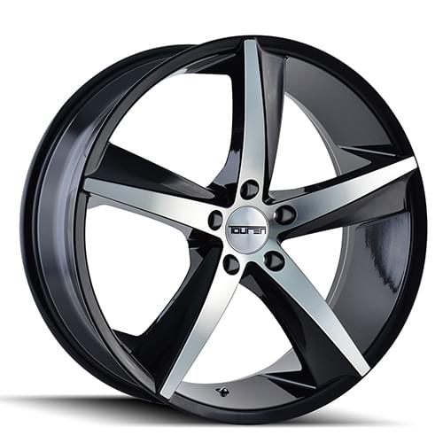 Touren TR72 3272 Gloss Black Machined - Part Number 3272-2845B30 Touren TR72 3272 Gloss Black Machined Photo