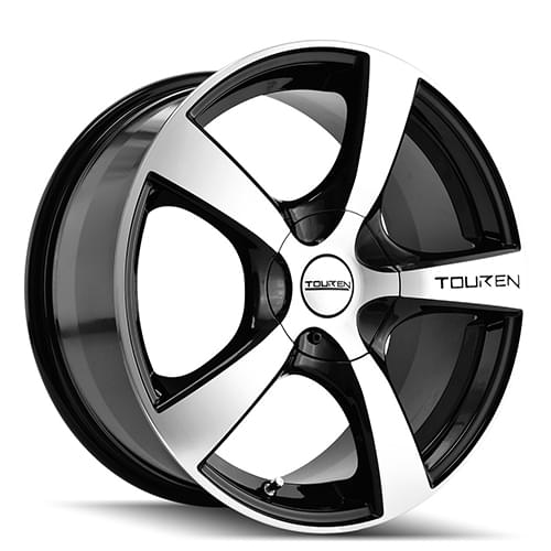 Touren TR9 3190 Gloss Black Machined - Part Number 3190-22904M Touren TR9 3190 Gloss Black Machined Photo