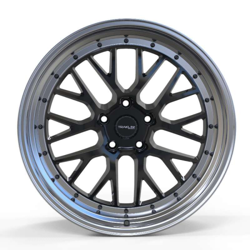 Traklite Wheels Turbulance Gloss Black