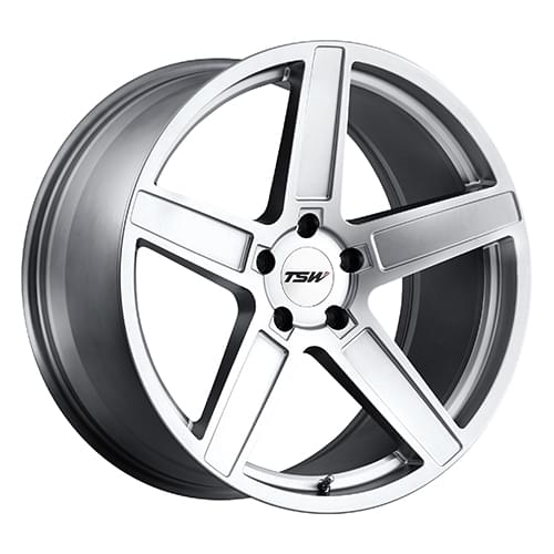 TSW Ascent Matte Silver - Part Number 2010ASC255114S76 TSW Ascent Matte Silver Photo