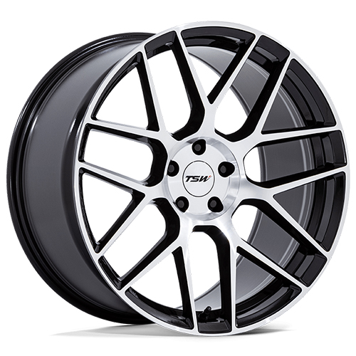 TSW Lasarthe TW002 Gloss Black Machined