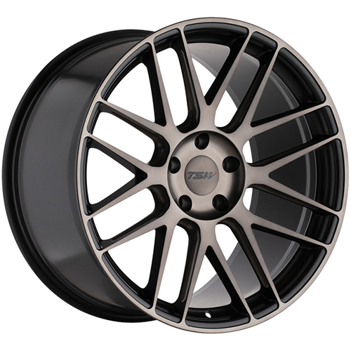 TSW Nord Gloss Black W/ Machined Dark Tint - Part Number 2005NRD425114F76 TSW Nord Gloss Black W/ Machined Dark Tint Photo