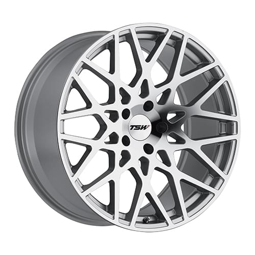 TSW Vale Silver W/ Mirror Face - Part Number 1885VLE205120S76 TSW Vale Silver W/ Mirror Face Photo