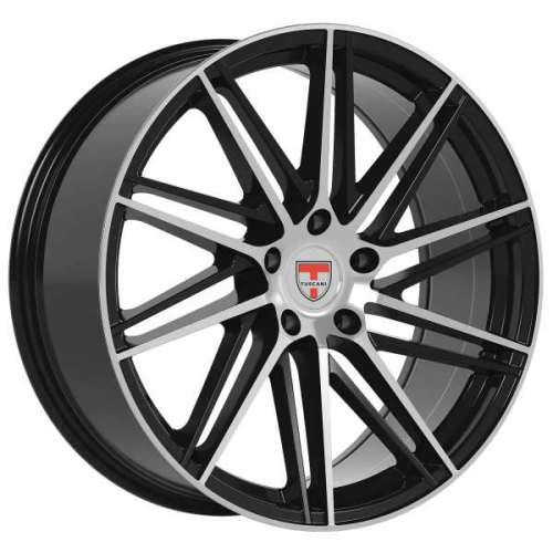 Tuscani 209 Black Machined