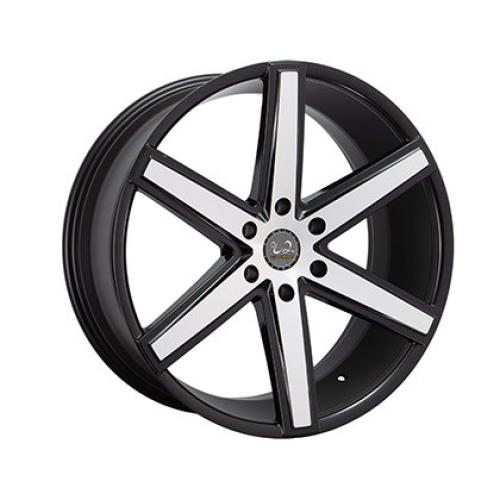 U2 Wheel 56 Black Machined