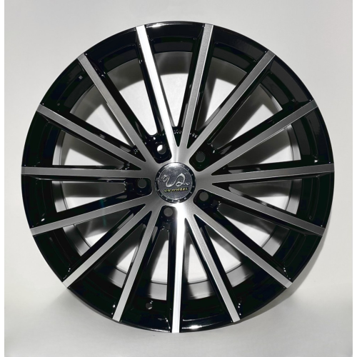 U2 Wheel 58 Black Machined